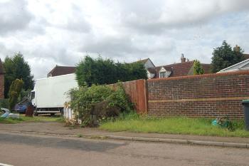Site of the former King's Head July 2007